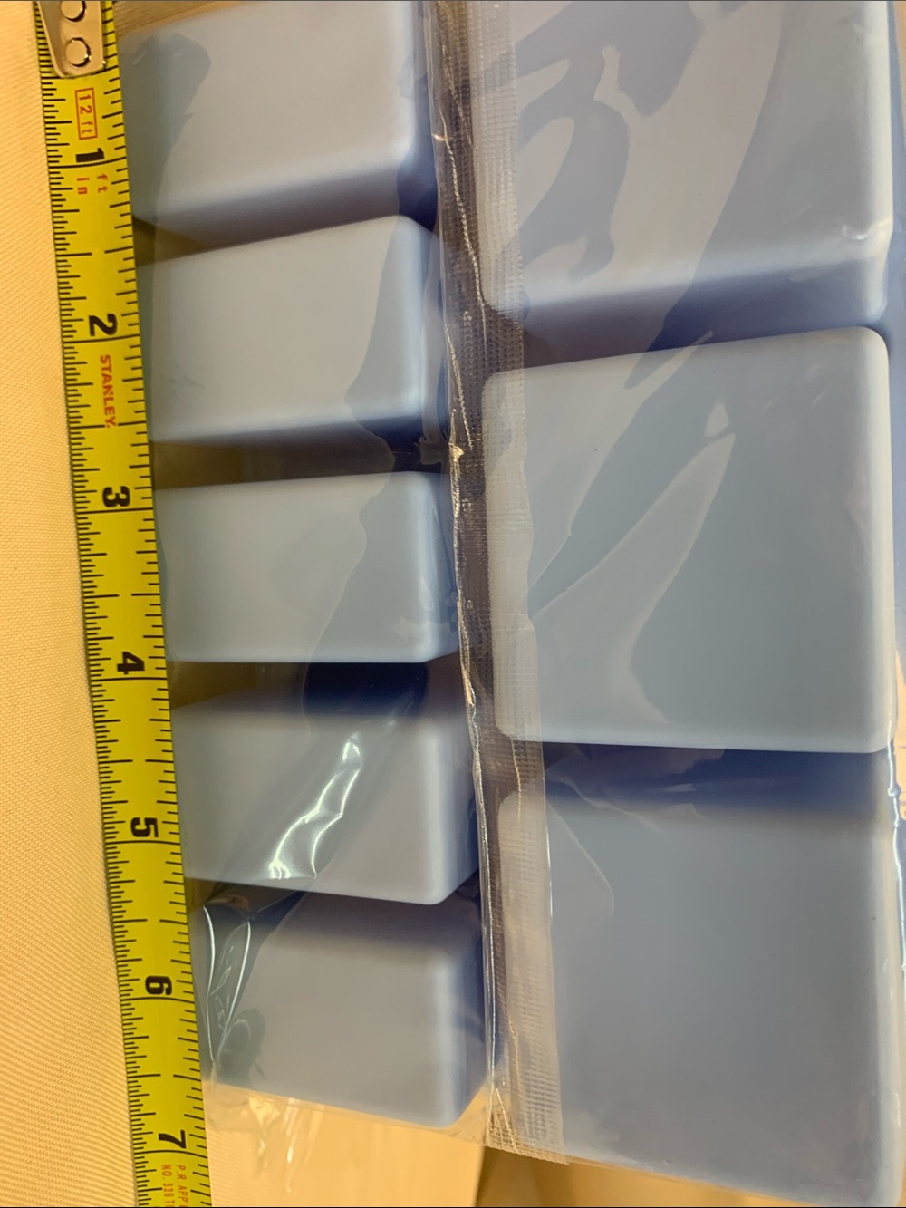 Blue and Mint Silicone Ice Cube Tray Set - Home Storage & Organization - Picture 8 of 8